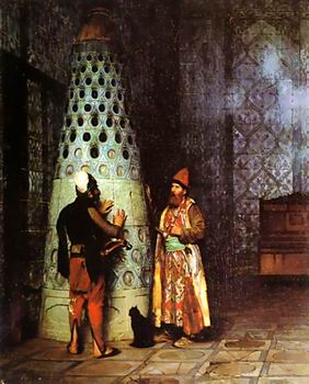 Arab or Arabic people and life. Orientalism oil paintings 498